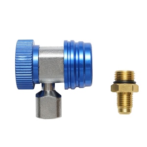 Cupla rapida pentru presiune joasa instalatie freon aer conditionat R-134A Breckner Germany