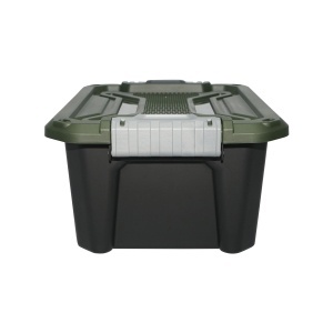 Cutie, lada depozitare heavy duty 12L cu capac, verde 385x295x175mm Breckner Germany - Img 2