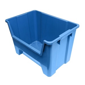 Cutie plastic depozitare 545x345x395mm gri - Img 3