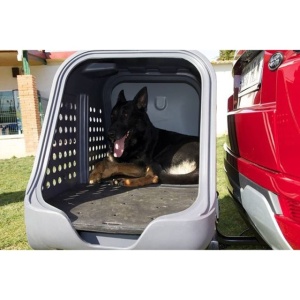 Cutie portbagaj pe carligul de remorcare Towbox V2 DOG Gri - Img 3