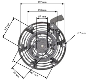 Demaror Briggs & Stratton 800E, 850E, 875E