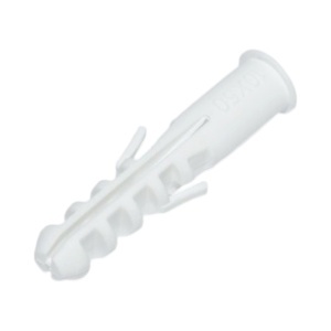 Diblu universal din plastic alb 10x50mm 100 buc/set - Img 4