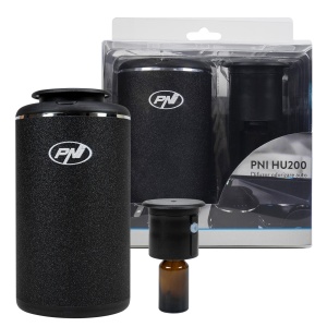 Difuzor odorizare auto PNI HU200 pentru uleiuri esentiale, cu acumulator, sticluta 10 ml inclusa - Img 6