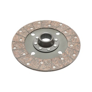 Disc ambreiaj priza de putere Massey Ferguson diametru exterior 250mm, interior 1-38mm, interior 2-41mm, 25 caneluri OEM 1865836M91