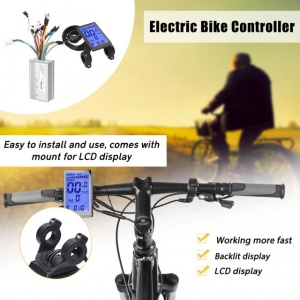 Display LCD-M5 + controller bicicleta electrica (36V, 48V - 500W) - Img 4