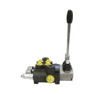 Distribuitor hidraulic cu 2 manete debit 40L/min cu levier si reductie incluse -15 /+80 Breckner Germany - Img 2