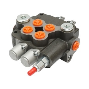 Distribuitor hidraulic cu 2 manete, lungime cablu 2m, presiune 250 bar, debit 80L/min Breckner Germany - Img 7