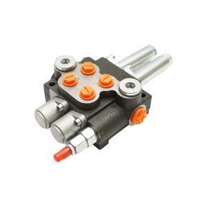 Distribuitor hidraulic P40 315 bar 2 cai si joystick si cablu 1,5M 40L/min - Img 2