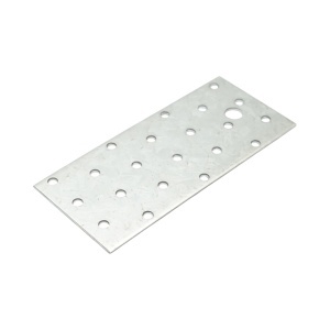 Element de imbinare plat 140x60mm, grosime 2mm, otel zincat