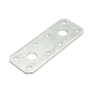 Element de imbinare plat 96x35mm, grosime 2.5mm, otel zincat