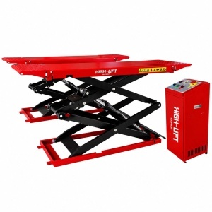 Elevator auto tip foarfeca 220V, 2.2kW, capacitate ridicare 3500kg, deblocare pneumatica, inaltime ridicare 110-1800mm