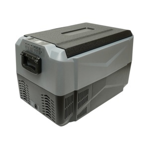 Frigider auto 35L cu compresor 12V-24V-220V, 60W, afisaj LCD, zona dubla de racire, USB 630x390x390mm - Img 7