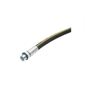 Furtun presiune sertizat pentru tirant hidraulic 770mm 1/2 NPT-5/8-18 UNF - Img 3