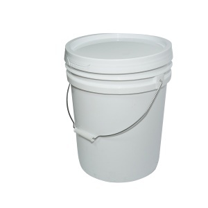 Galeata rotunda din plastic 20L cu capac pentru miere de albine - Img 4