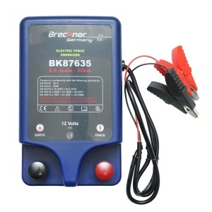 Generator impulsuri 12V max 2 Joule 20km cu impamantare pentru gard electric Breckner Germany - Img 2