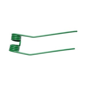 Gheara elastica dreapta grebla adunat fan 105x370x9 mm verde (Fella) - Img 4