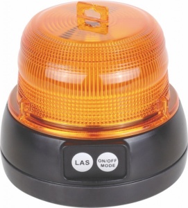 Girofar 16 LED-uri cu magnet wireless cu baterie 9V PULSAR