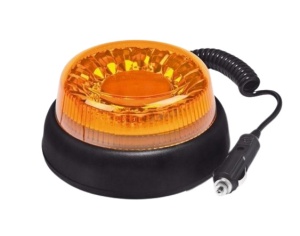 Girofar auto cu efect stroboscopic 12V / 24V orange cu leduri FRISTOM