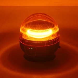 Girofar LED 12-24V 45 LED-uri cu acumulator, telecomanda - Img 3