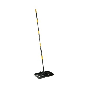 Grebla nivelare gazon metalica 45x25cm, maner extensibil 192cm Breckner Germany - Img 6