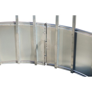 Iesle hranire animale rotunda pentru baloti fan cu 15 locuri D=1.9m - Img 3