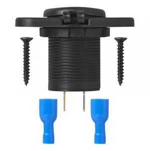 Încărcător rapid USB încorporat tip A + C 2 căi 12/24V 3Am model 1 - Img 3