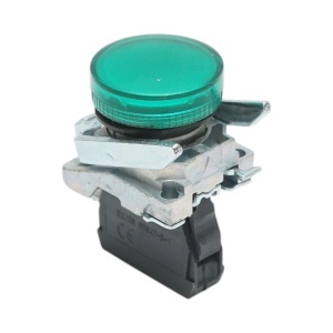 Indicator semnalizare LED verde 24V, 18mA, TB4 Breckner Germany - Img 4