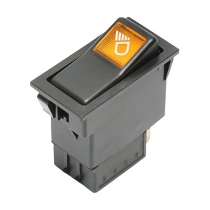 Intrerupator buton lumini pentru Fiat, New Holland, Case IH, Fendt, Valtra, Massey Ferguson 1694362M1 - Img 2