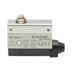 Intrerupator de limita cu buton scurt 380V AC/250V DC Breckner Germany