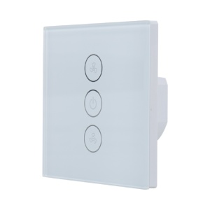 Intrerupator inteligent pentru ventilator PNI SafeHome PT131V cu touch, WiFi, 400W, comanda prin internet, aplicatie de mobil Tuya Smart, integrare in scenarii si automatizari smart cu alte produse co - Img 2