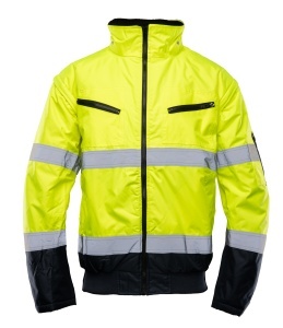 Jacheta BOMBER HI-VI 2IN1 – inserție color CAT.II CLASA 3