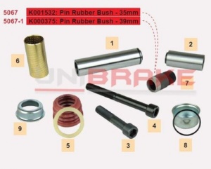 Kit reparatie etrier