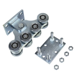 Kit roti PNI RPA200, pentru porti autoportante cu inaltime maxima 210 cm, 1 bucata - Img 2