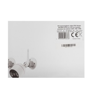 Kit supraveghere video PNI House WiFi663 NVR cu LCD si 4 camere wireless de exterior 3MP, P2P, IP66 - Img 7
