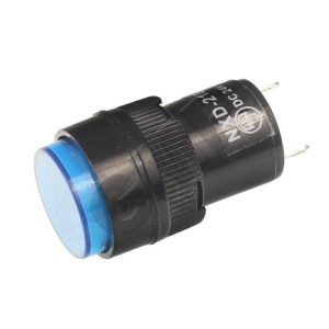 Lampa avertizare bord albastra