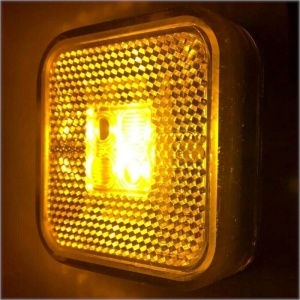 Lampa gabarit 67x67, LED, MAN TGA TGL TGM TGX TGS F2000 M2000 Horpol - Img 4