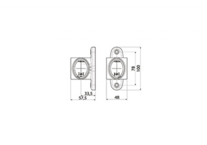 Lampa gabarit LED 3 culori VIGNAL - Img 4