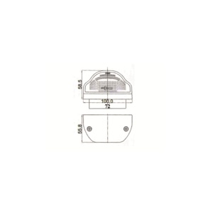 Lampa iluminat numar LED - Img 3