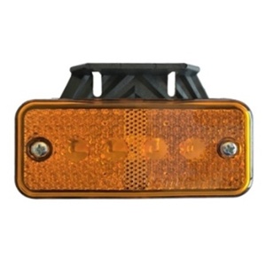 Lampa laterala cu led portocalie 24V