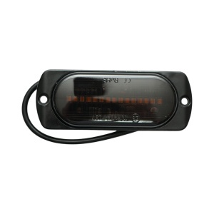 Lampa laterala LED 9-80V, galben fumuriu, 15 LED-uri 100x38x12mm Breckner Germany