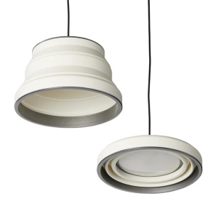 Lampa LED cu suspendare pliabila silicon alb FI 15cm 16 LED-uri - Img 2
