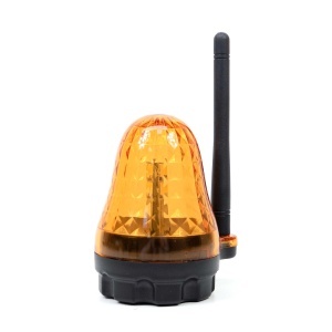 Lampa LED PNI LMP150 pentru semnalizare deschidere poarta, 12-265V, intermitenta, pentru porti autoportante, IP54