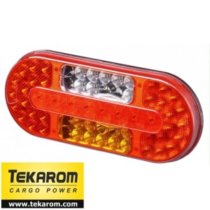 LAMPA LED STANGA CAMION 5 FUNCTII 62 LEDURI - Img 2