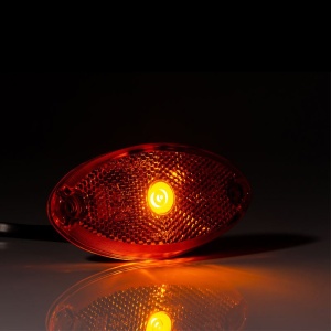 Lampa marcaj 102x45 cu LED, galbena, Fristom - Img 3