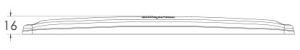Lampa marcaj lateral alba 20 leduri 24cm NEON - Img 2