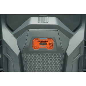 Lampa solara LED iluminat stradal 500W cu panou solar 25W, baterie LiFePO4 20000mAh, senzor miscare, telecomanda, prindere stalp IP65 Breckner Germany - Img 10