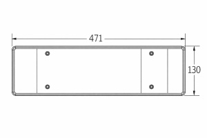 Lampa stop led camion 24V - Img 2