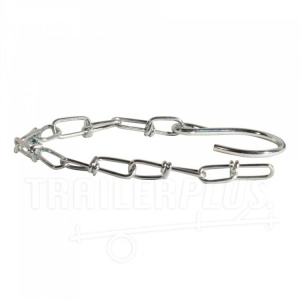 Lant de siguranta cu carlig galvanizat 260 mm