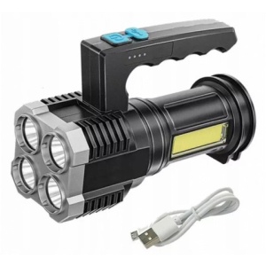 Lanterna tactica 4 LED + COB