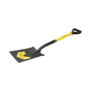 Lopata otel dreapta 175x285x1020mm, coada din fibra de sticla cu maner D Crownman - Img 4